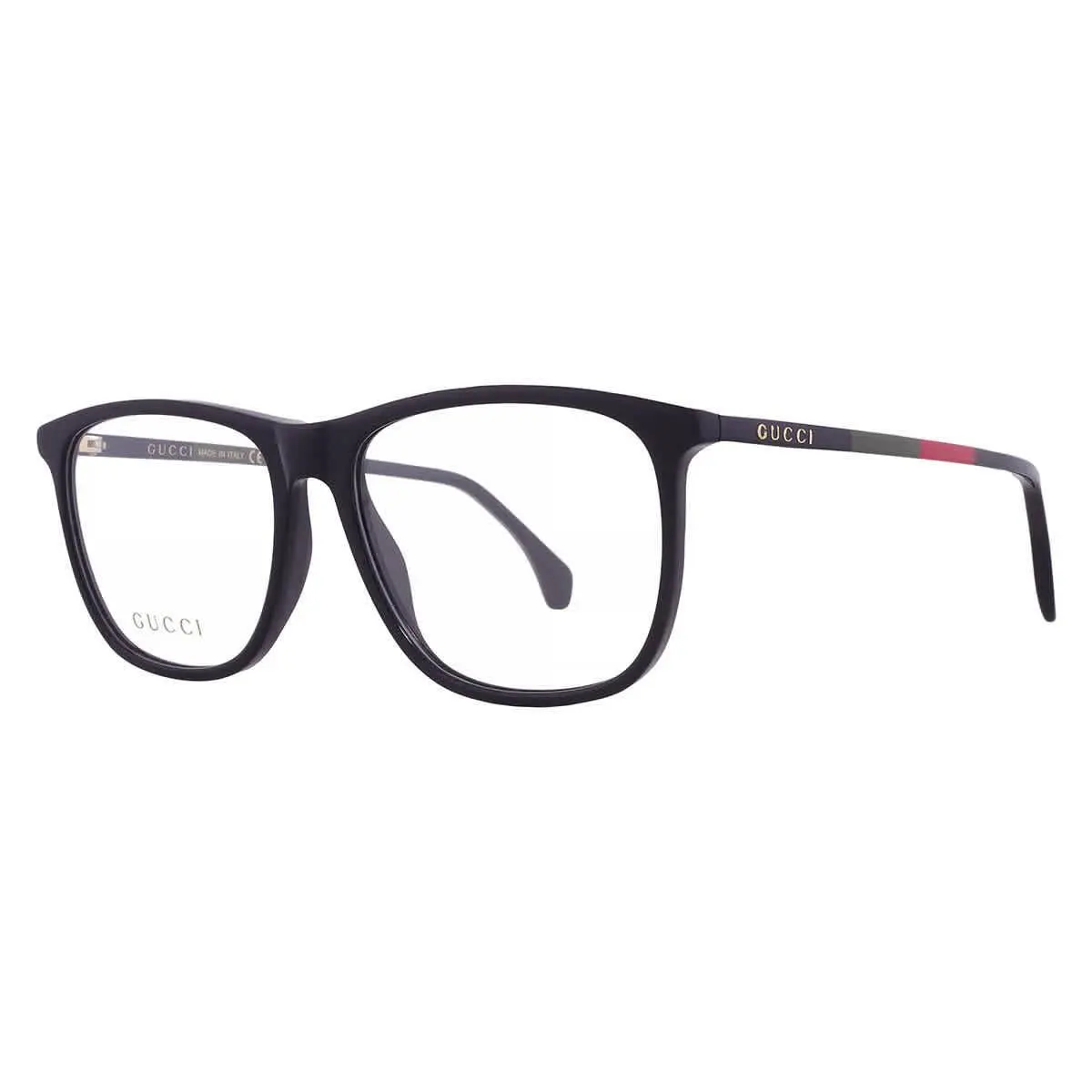 Gucci Demo Square Men`s Eyeglasses GG0554O 009 55 GG0554O 009 55