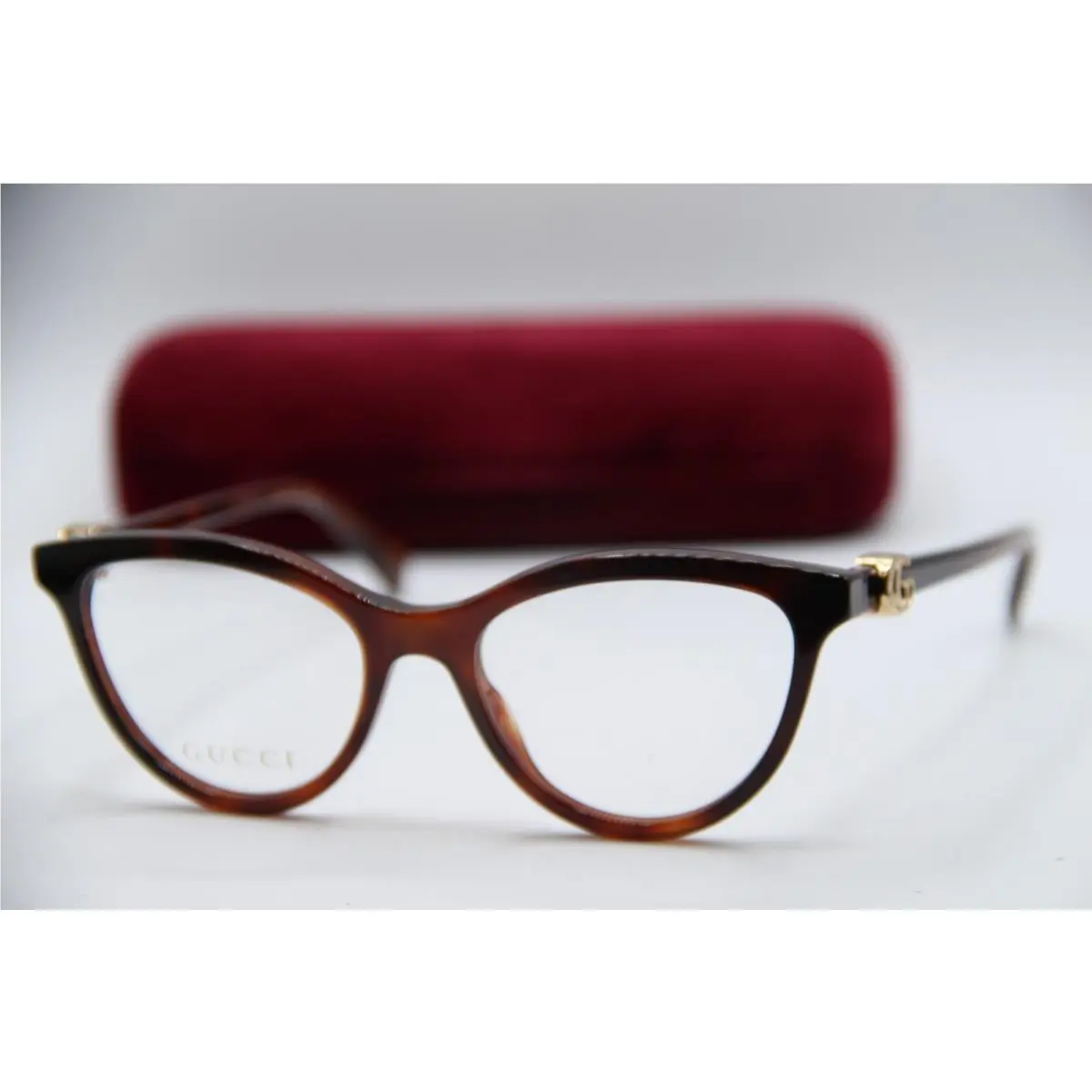 Gucci GG 1179O 002 Havana Gold Frames Sunglasses 49-17