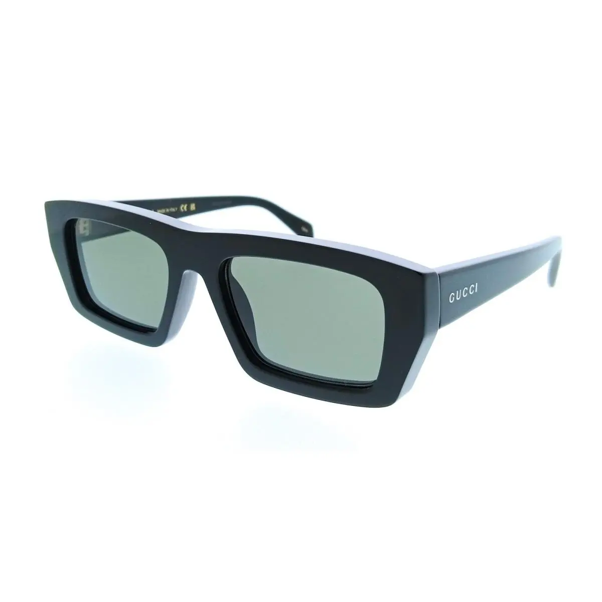 GG2020S-001 Black Rectangle Men’s Sunglasses by Gucci