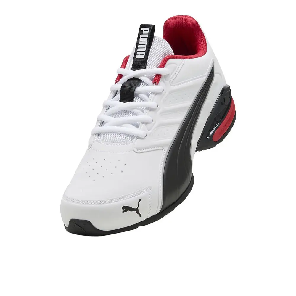 Puma shoes - PUMA Electro Synthetic Leather Lace Up - 31309202 - White 4