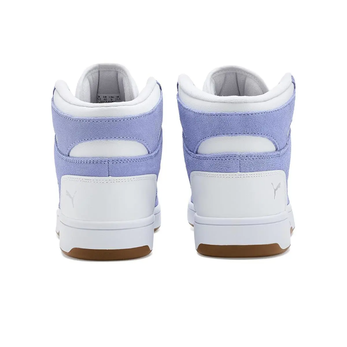Puma shoes - White/Intense Lavender/Silver 5