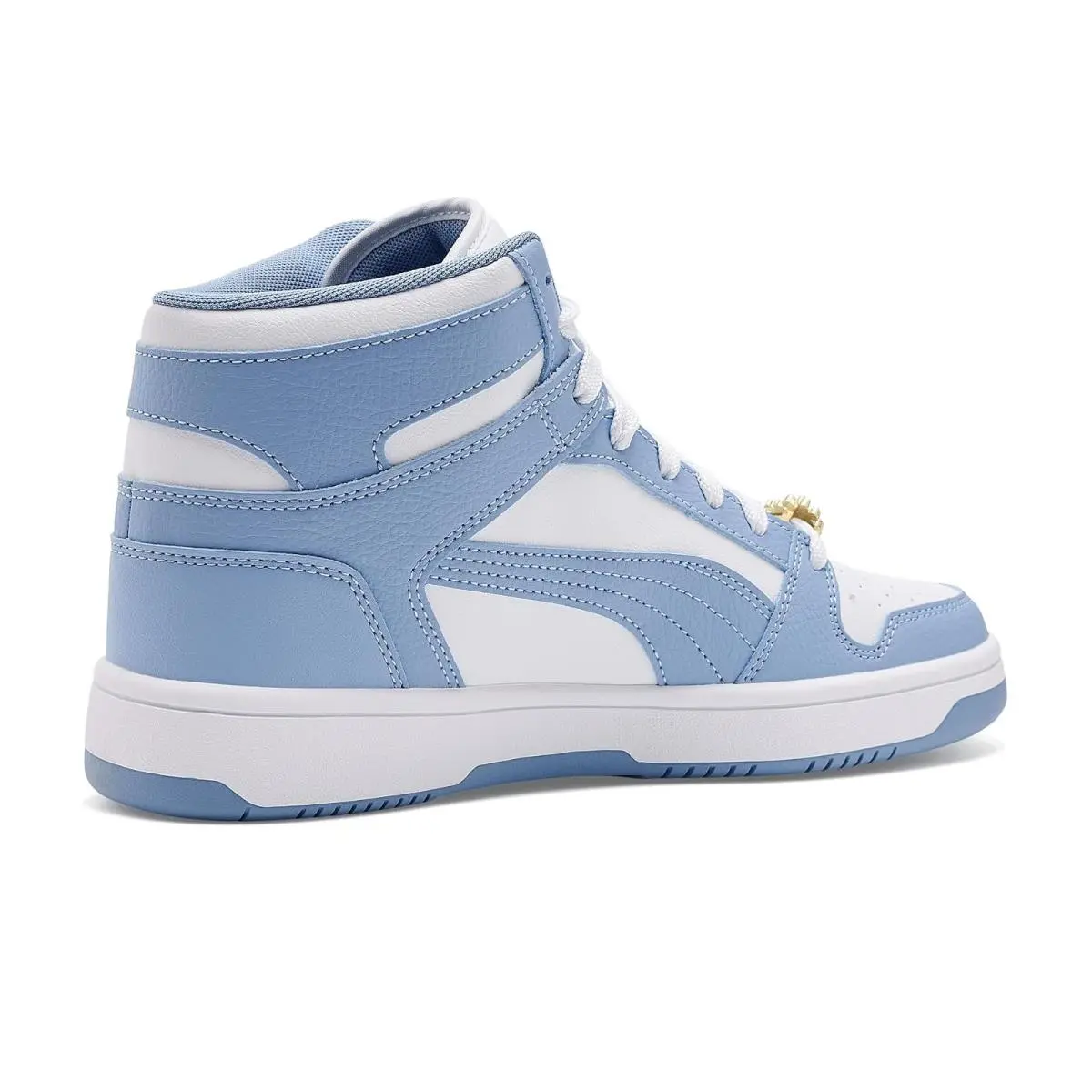 Puma shoes - Puma White/Chambray Blue/Puma Gold 8