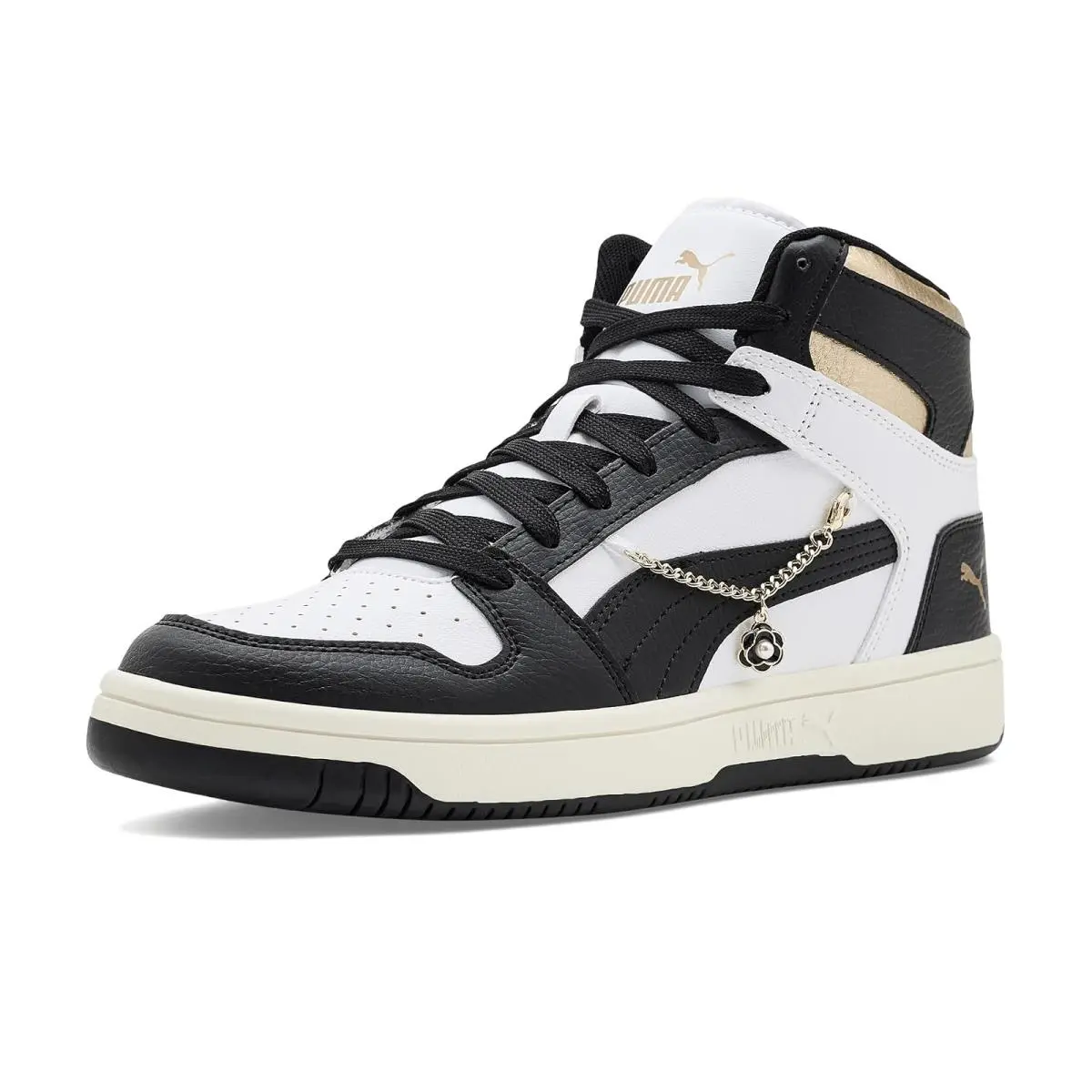 Puma shoes - Puma White/Chambray Blue/Puma Gold 13