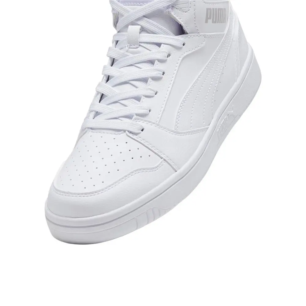 Puma shoes - PUMA Rebound V6 Mid Lace Up - 39232615 - White 12