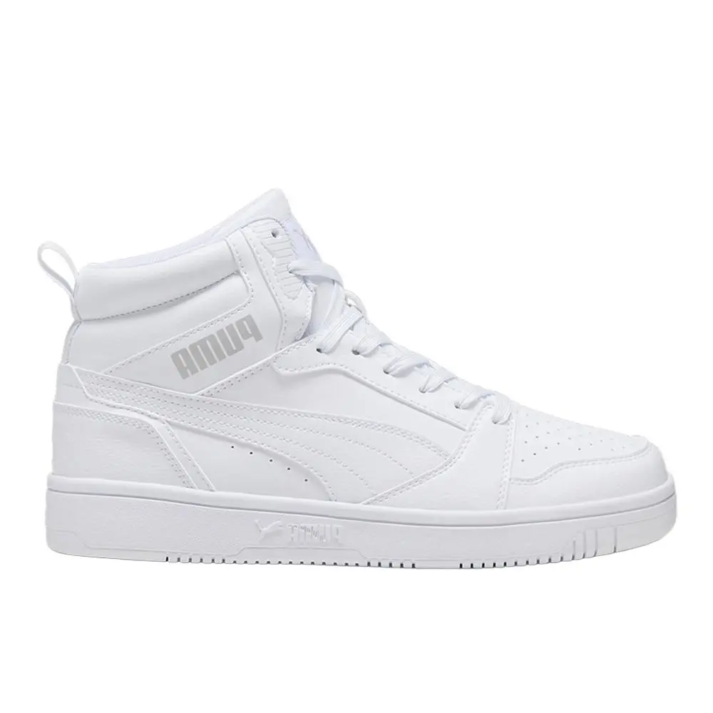 Puma shoes - PUMA Rebound V6 Mid Lace Up - 39232615 - White 7