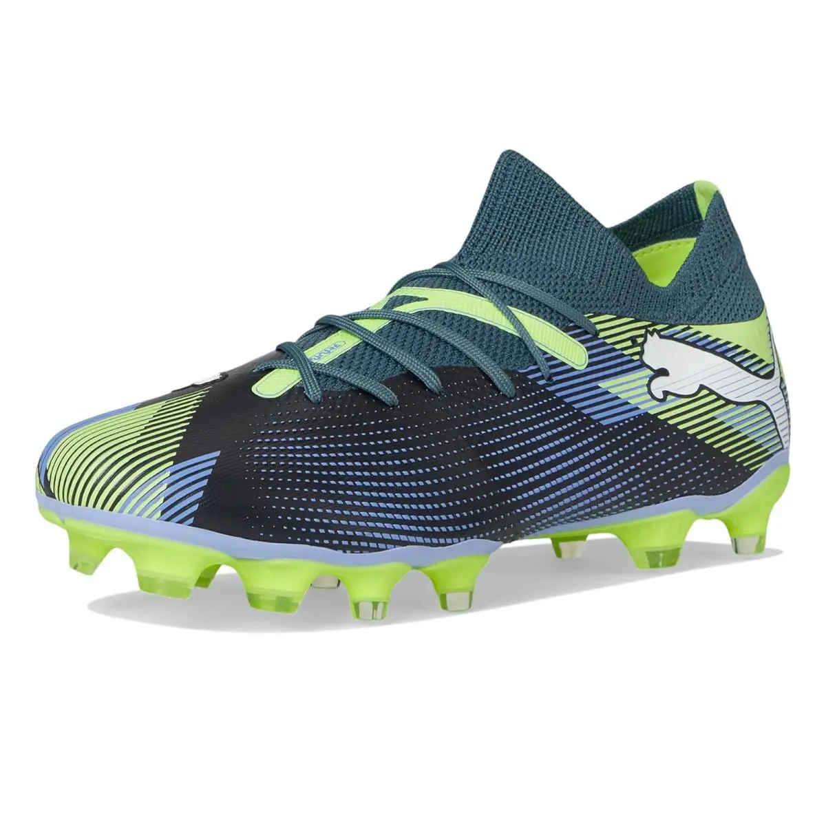 Puma shoes - Gray Skies-Puma White-Fizzy Apple 5