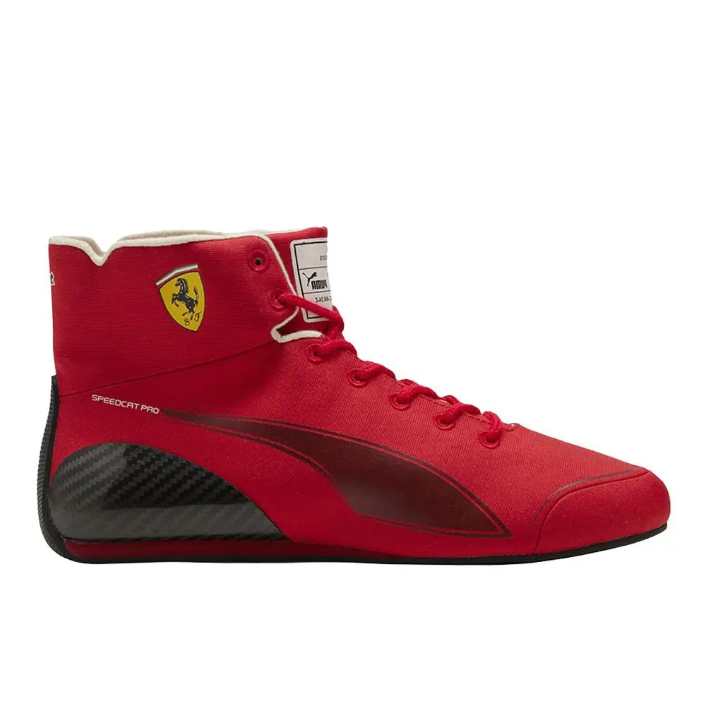 Puma Scuderia Ferrari Speedcat Pro 20 Years Of Red Lace Up Mens Red Sneakers Ca