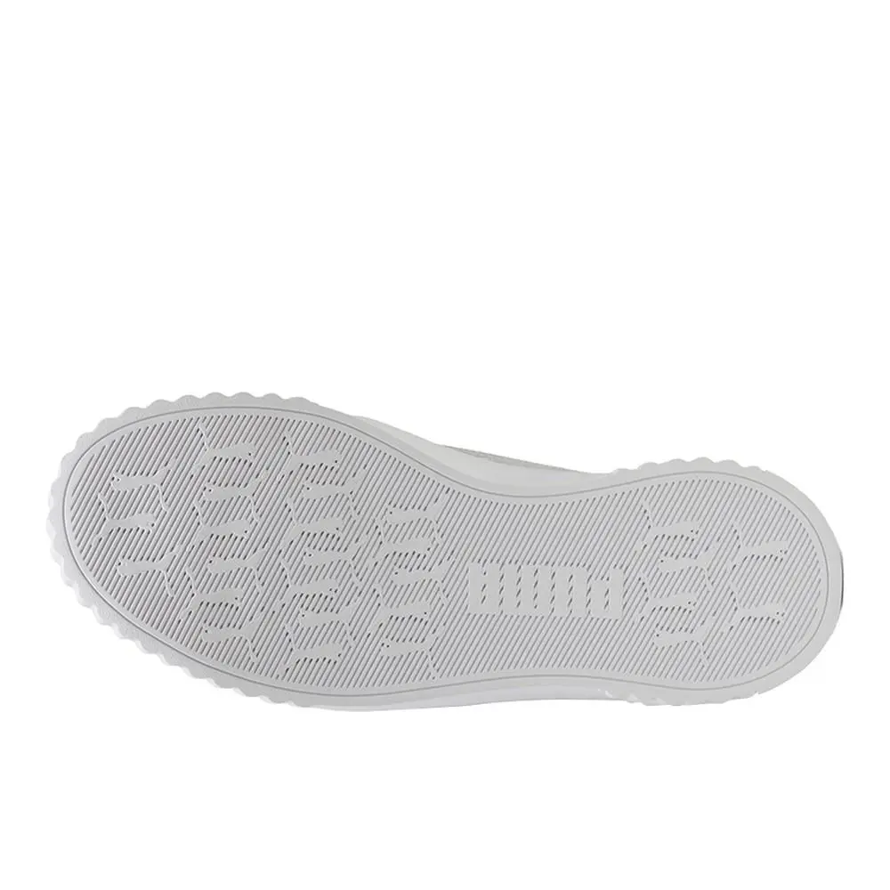Puma shoes - PUMA Carina 3.0 Metallic Whisper Lace Up - 40451101 - White 3