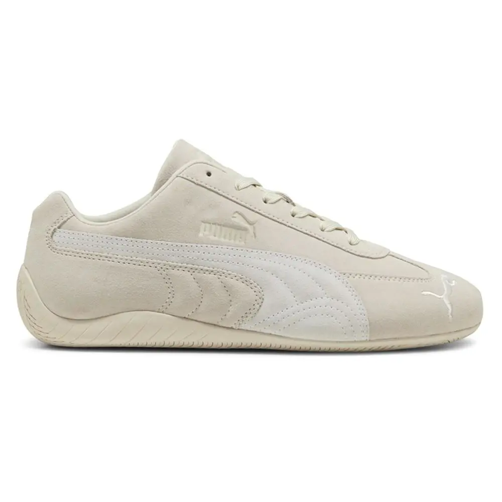 Puma Speedcat Og Lace Up Mens White Sneakers Casual Shoes 39884623 - White