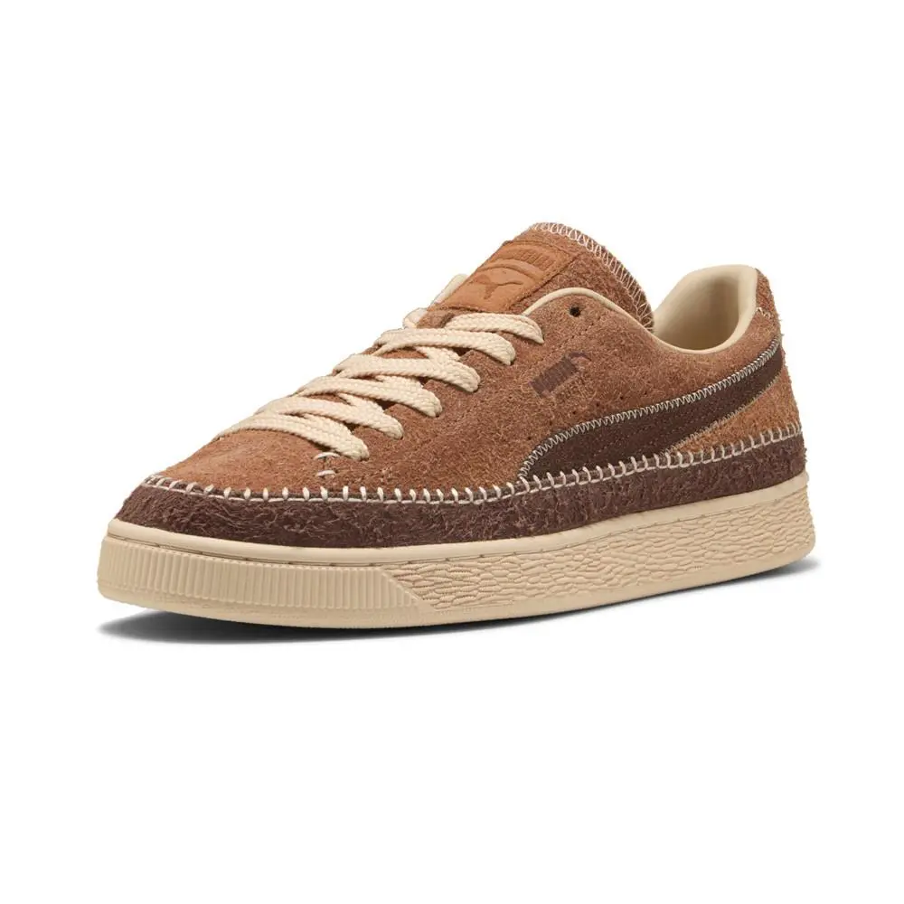 Puma shoes - PUMA Suede Moccasin Lace Up - 40103501 - Brown 0
