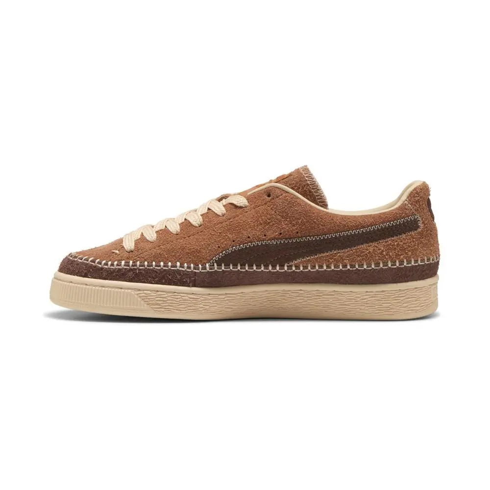 Puma shoes - PUMA Suede Moccasin Lace Up - 40103501 - Brown 1