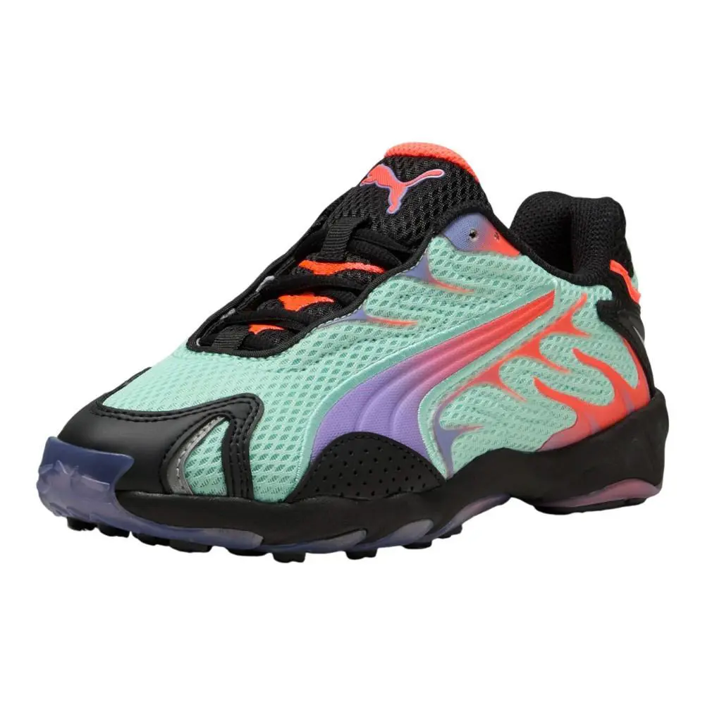 Puma shoes - PUMA Inhale Lace Up  Youth - 40169409 - Green 0