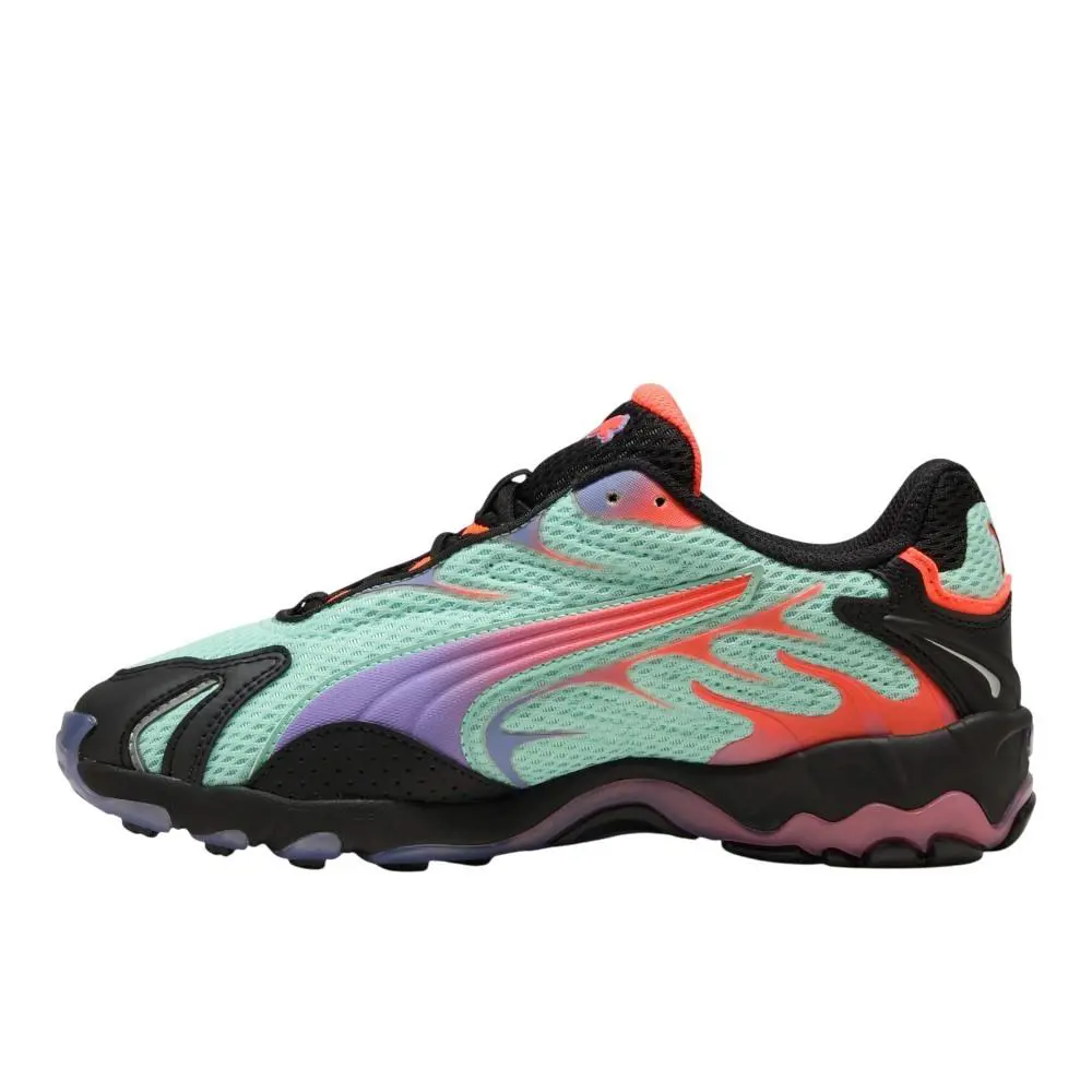 Puma shoes - PUMA Inhale Lace Up  Youth - 40169409 - Green 1