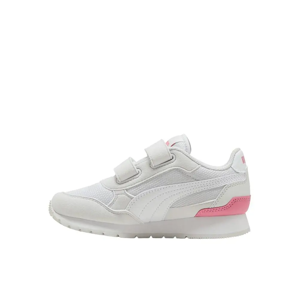 Puma shoes - PUMA St Runner V4 Mesh Slip On  Toddler - 39987716 - White 1
