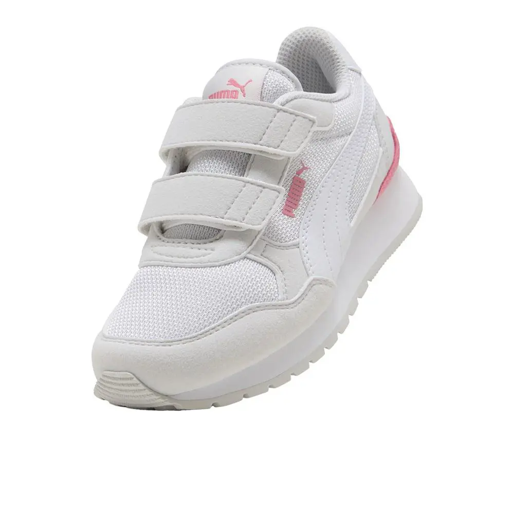 Puma shoes - PUMA St Runner V4 Mesh Slip On  Toddler - 39987716 - White 12
