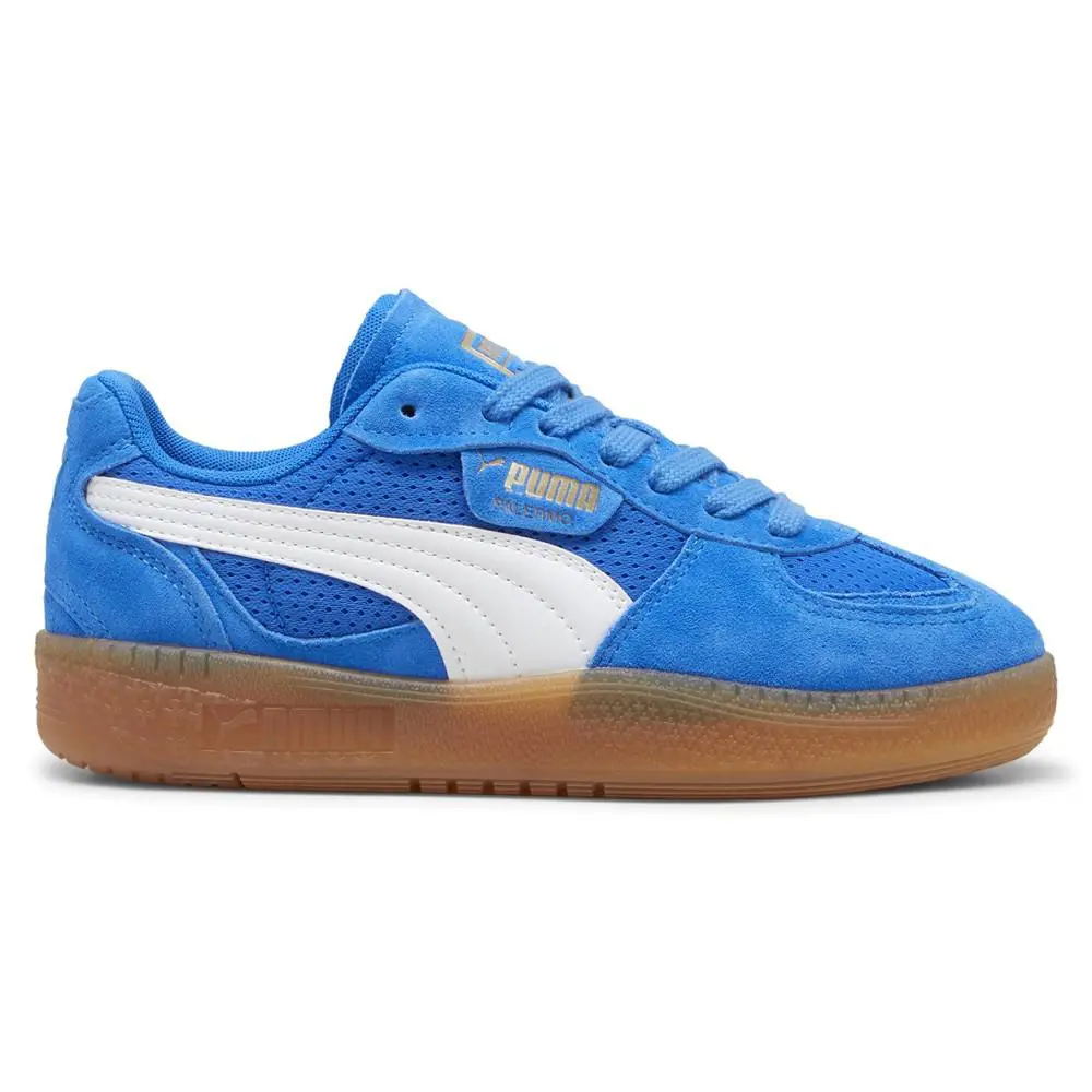 Puma Palermo Moda Vintage Lace Up Womens Blue Sneakers Casual Shoes 39882402