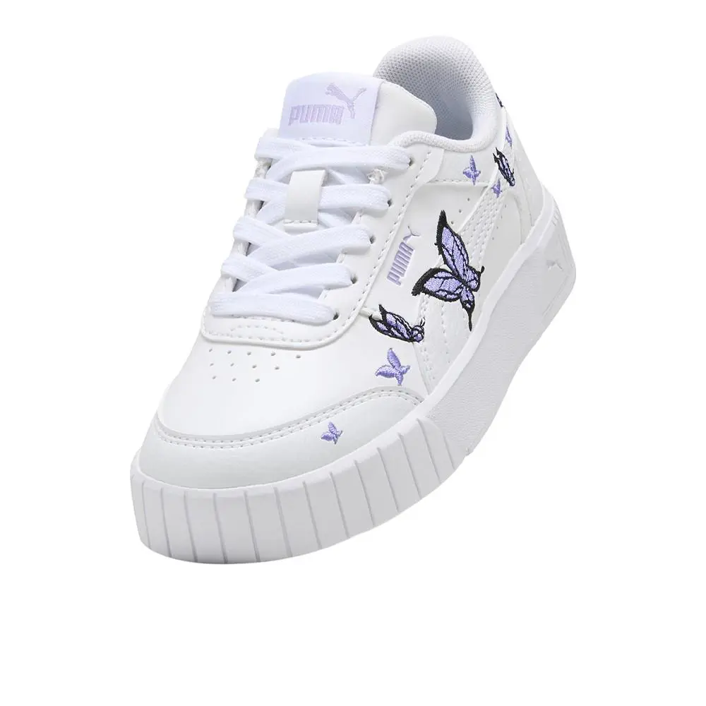 Puma shoes - PUMA Carina Mia Butterfly Lace Up  Toddler - 40801701 - White 4