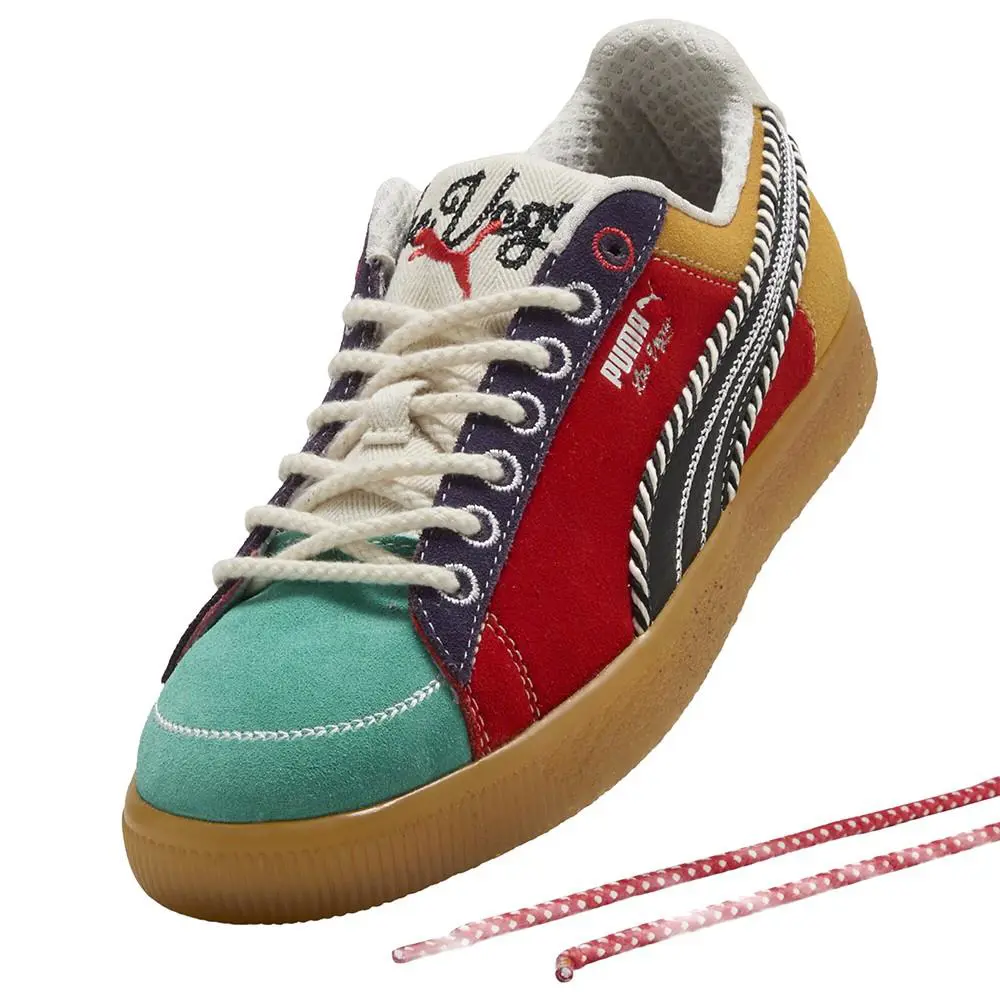 Puma shoes - PUMA Clyde Vegas Collection 2 Lace Up - 40674201 - Red 4