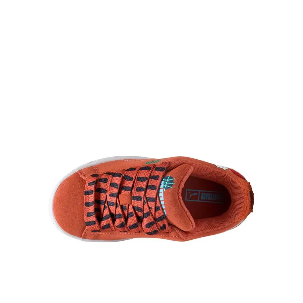 Puma shoes - PUMA Suede Xl Sporty Cats Lace Up  Toddler - 40497401 - Orange 2