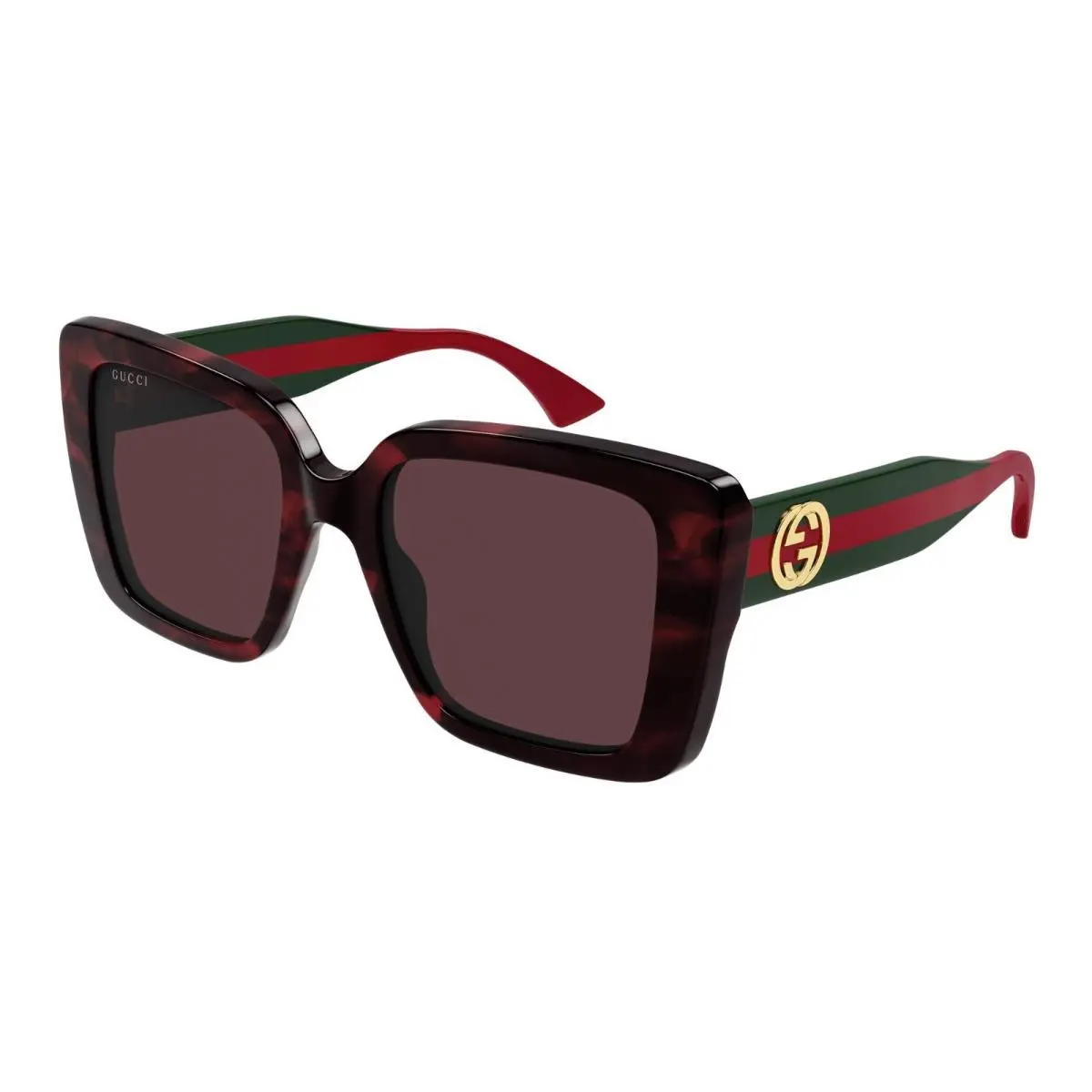 GG1861S Havana/red 003 Sunglasses by Gucci
