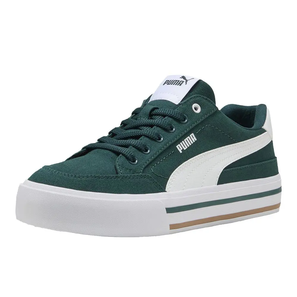 Puma shoes - PUMA Court Classic Vulc Fs Lace Up - 39635326 - Green 0