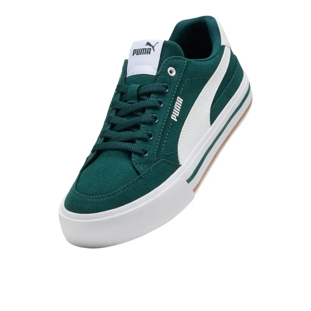 Puma shoes - PUMA Court Classic Vulcanized Formstrip Lace Up - 39635326 - Green 12