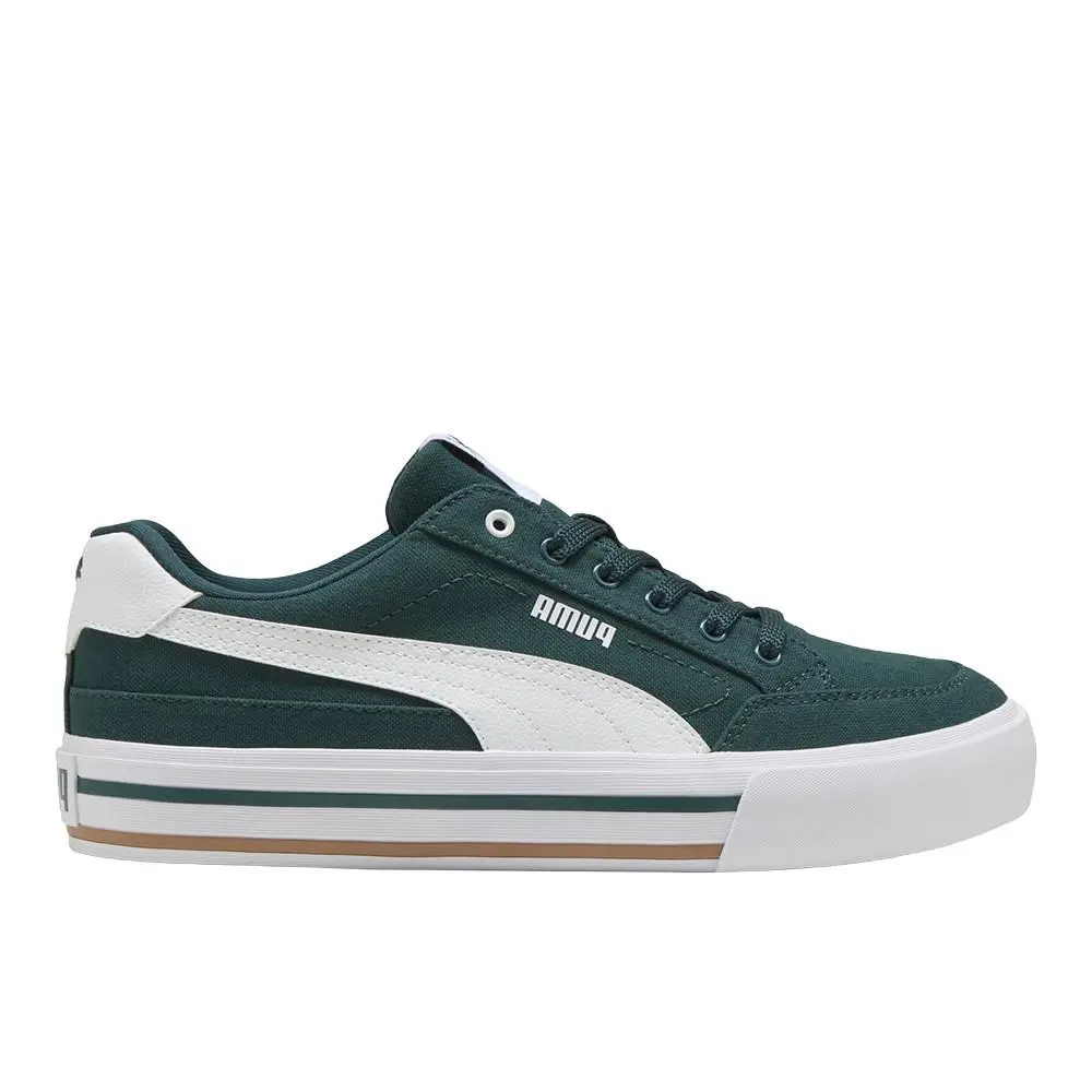 Puma shoes - PUMA Court Classic Vulcanized Formstrip Lace Up - 39635326 - Green 7