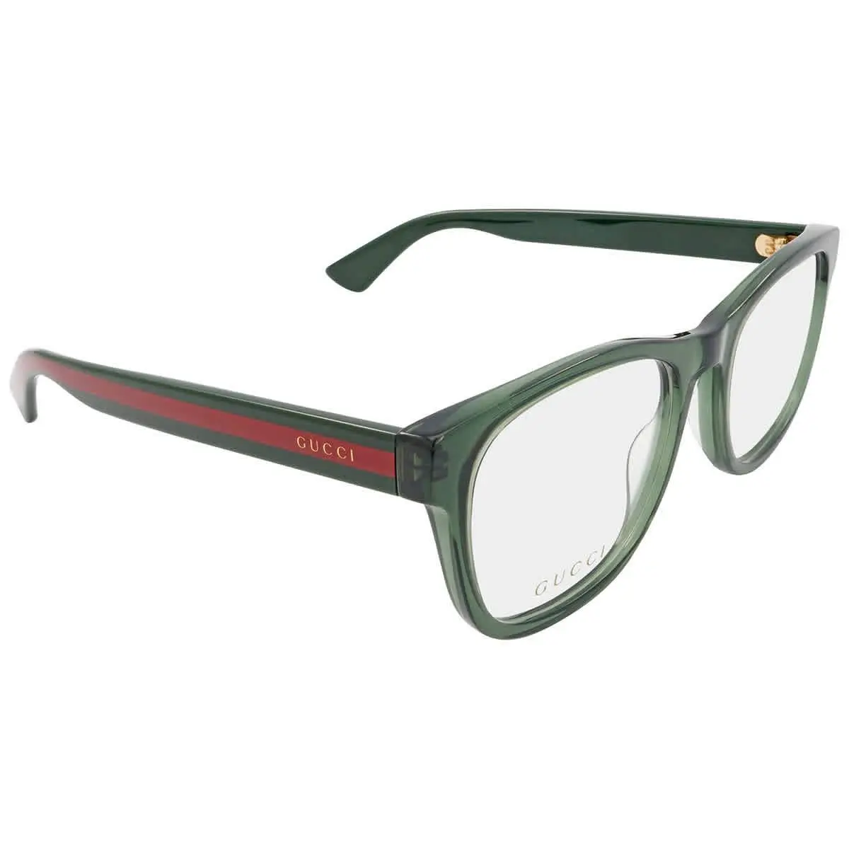 Demo Square Men`s Eyeglasses GG0004ON 011 53 GG0004ON 011 53 by Gucci