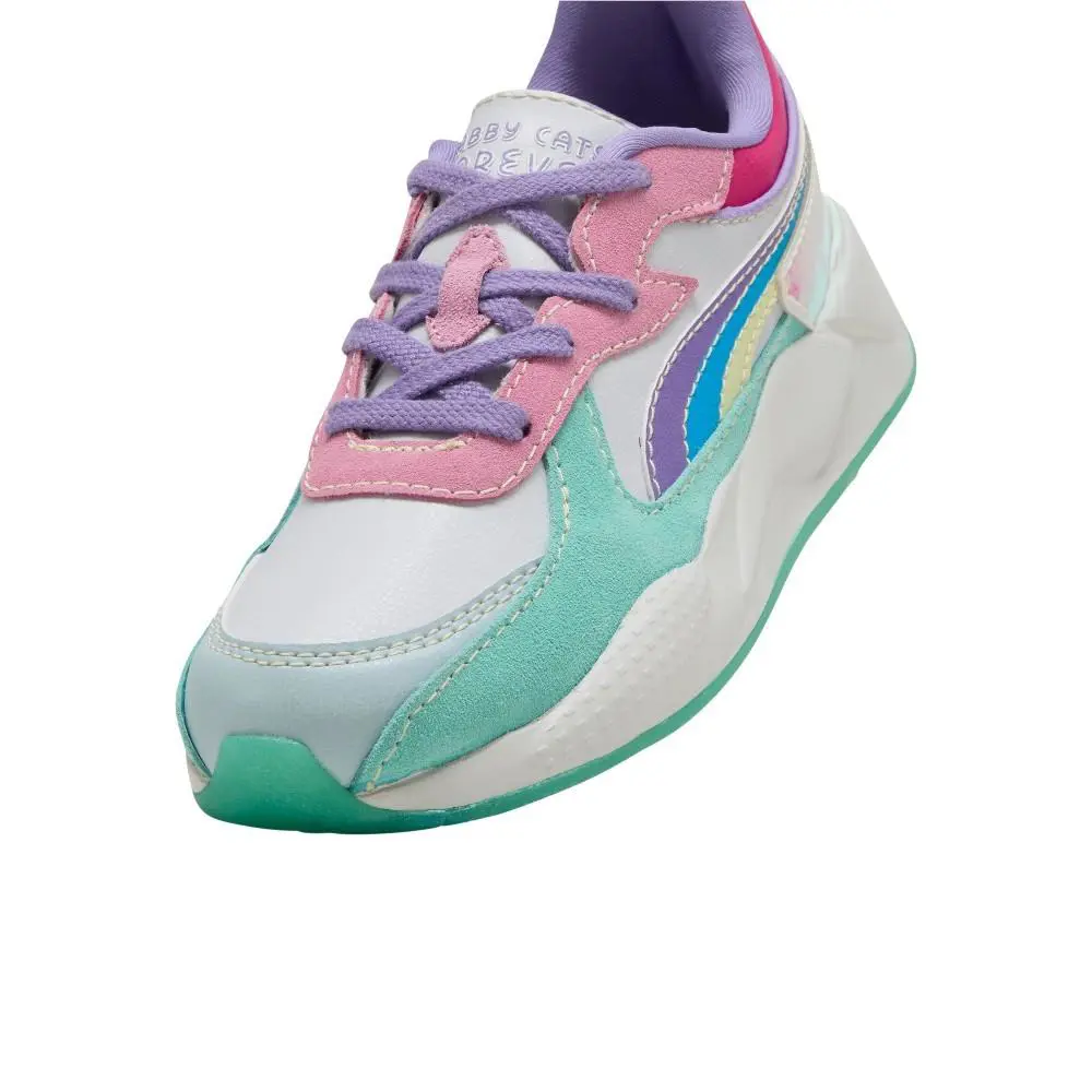Puma shoes - PUMA  X Gabbys Dollhouse Rs X Lace Up  Toddler - 39974601 - Silver 4