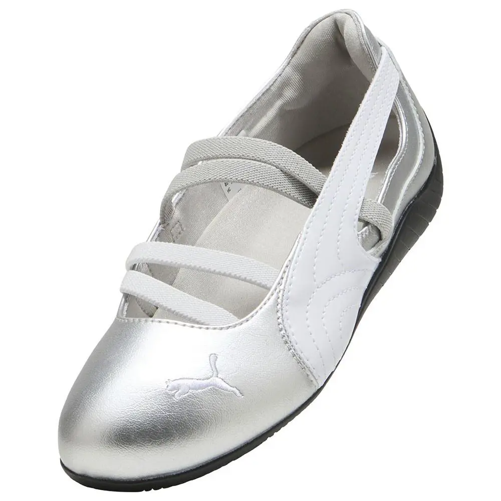 Puma shoes - PUMA Speedcat Ballet Metallic Slip On  Youth - 40613301 - Silver 12