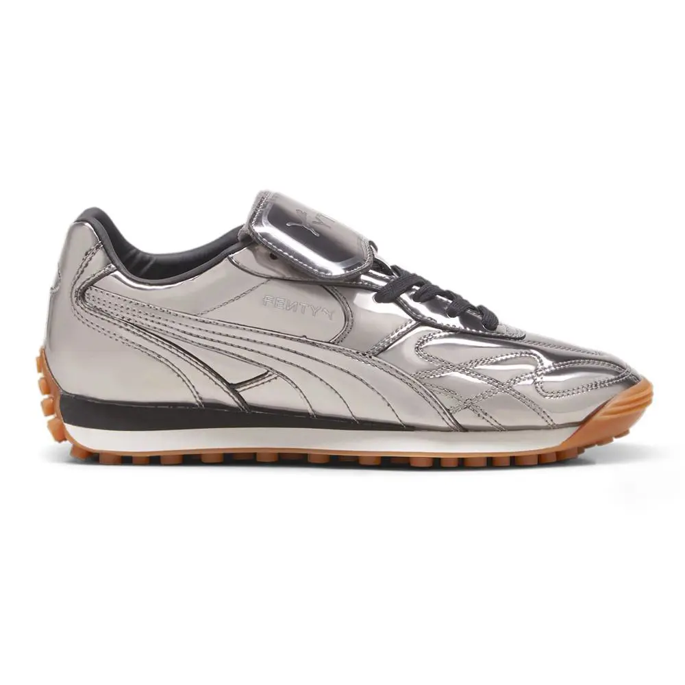 Puma Fenty X Avanti C Lace Up Mens Silver Sneakers Casual Shoes 39867101 - Silver