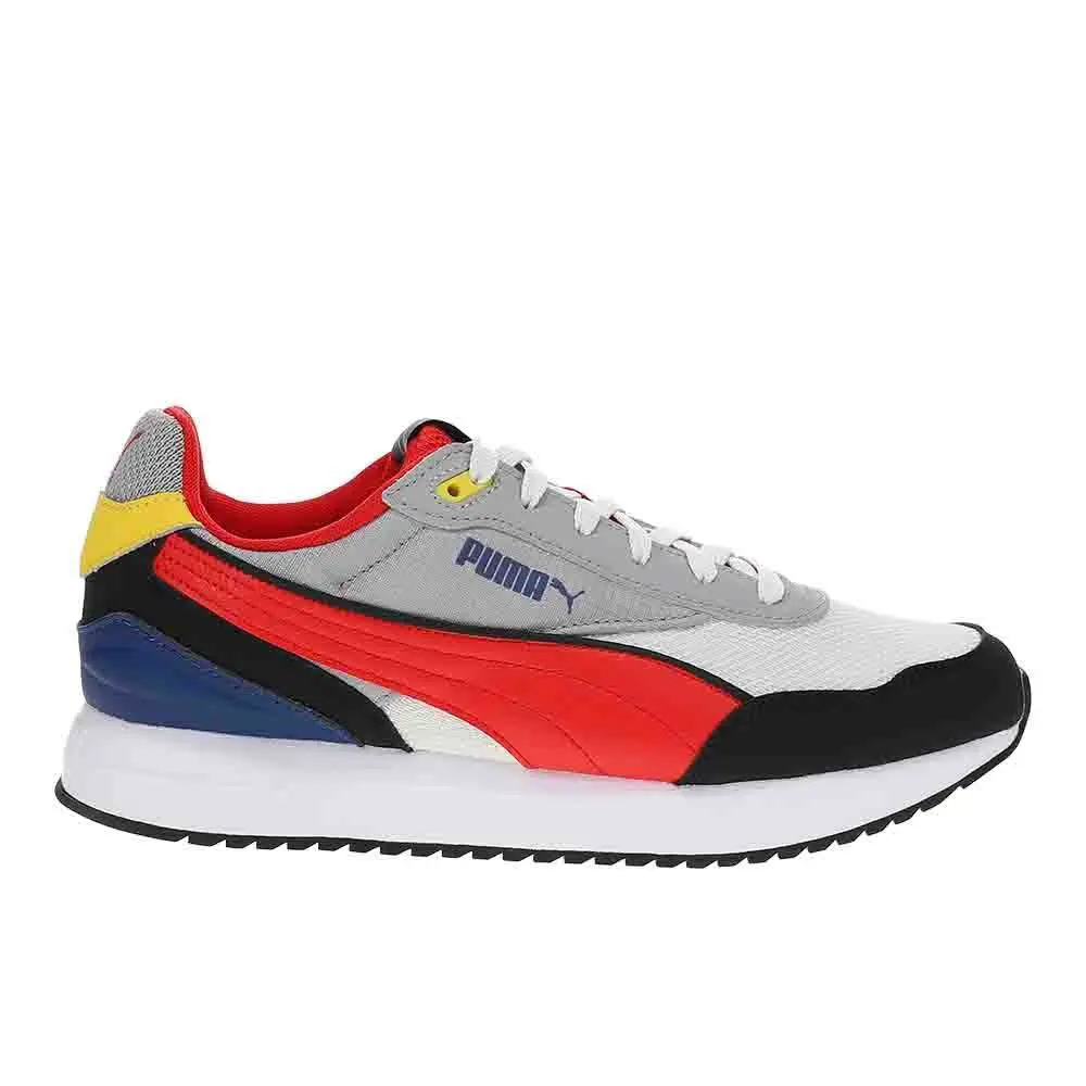 Puma R78 Gravity Lace Up Mens Grey Sneakers Casual Shoes 40402504