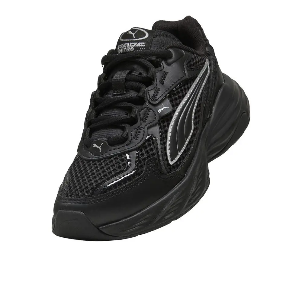 Puma shoes - PUMA Fade Nitro Lace Up  Toddler - 40688803 - Black 4