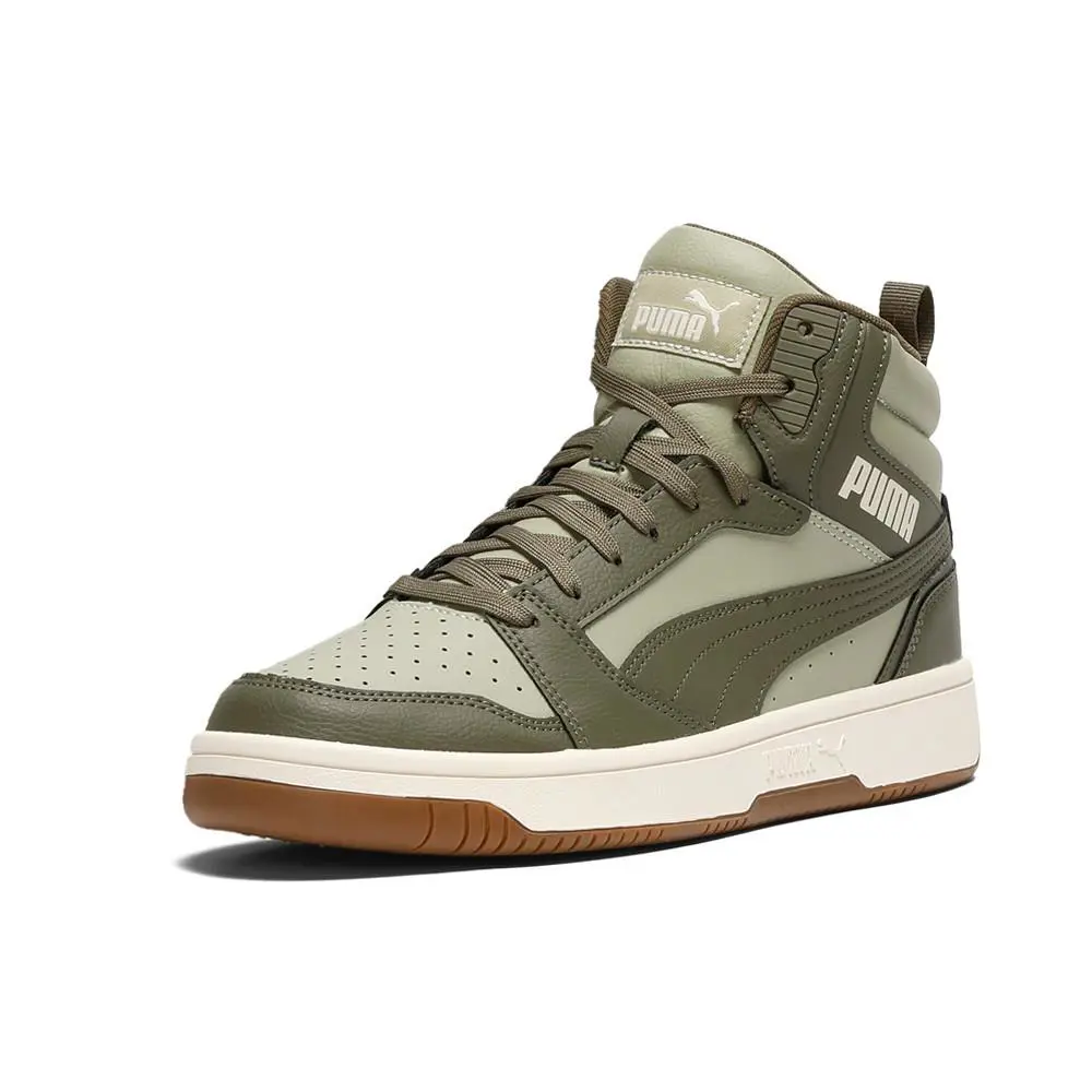 Puma shoes - PUMA Rebound V6 Mid Lace Up - 39232650 - Green 0