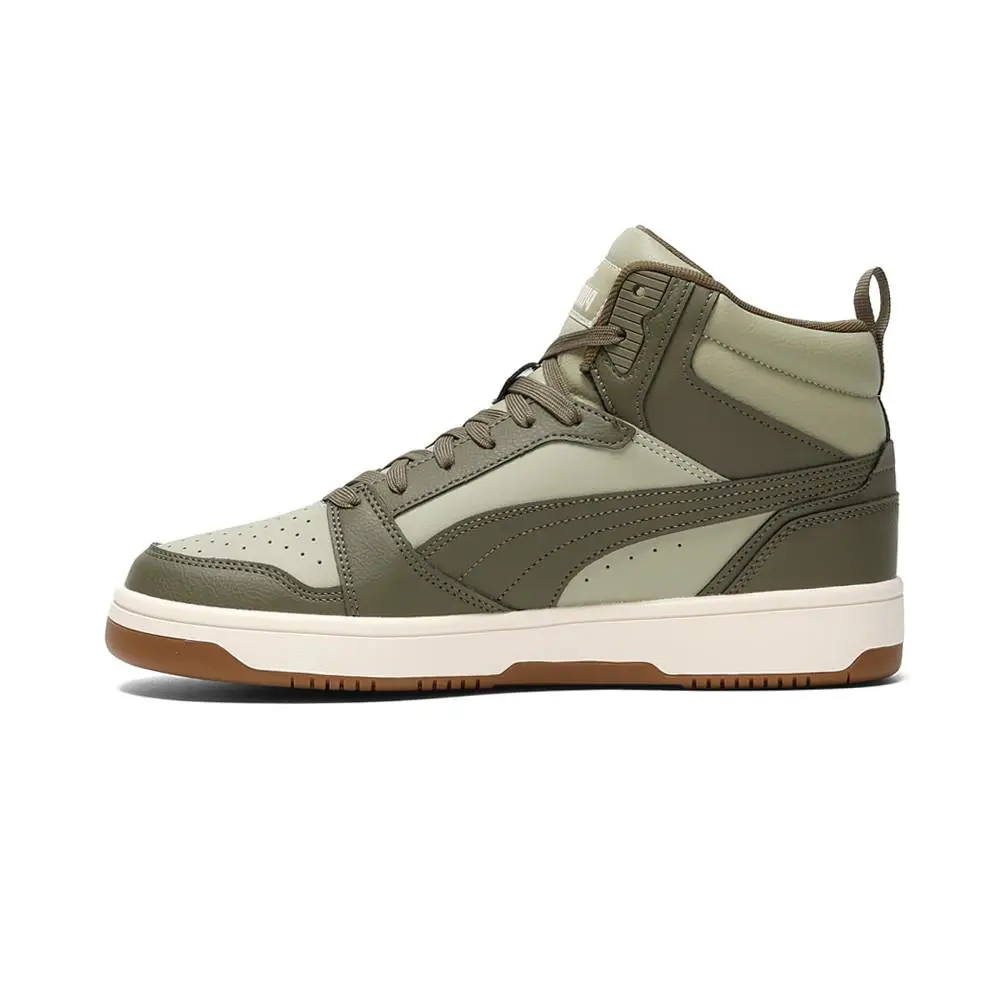 Puma shoes - PUMA Rebound V6 Mid Lace Up - 39232650 - Green 1