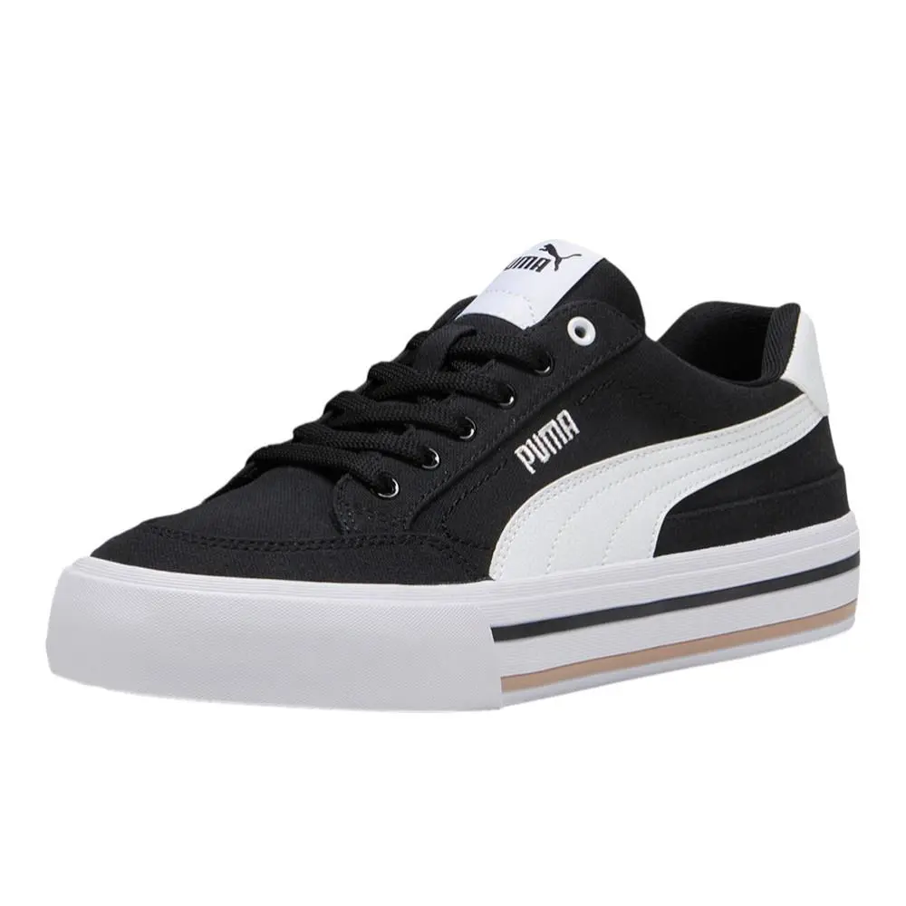 Puma shoes - PUMA Court Classic Vulcanized Formstrip Lace Up - 39635303 - Black 0