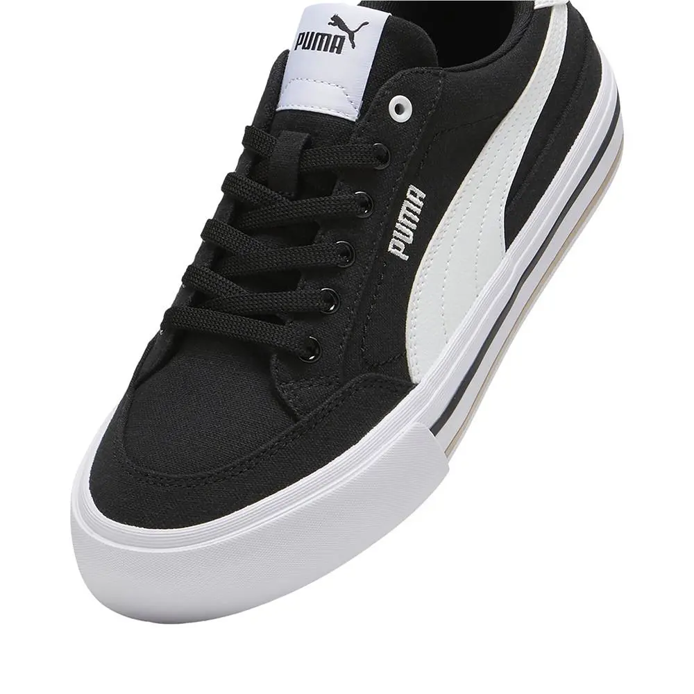Puma shoes - PUMA Court Classic Vulcanized Formstrip Lace Up - 39635303 - Black 4