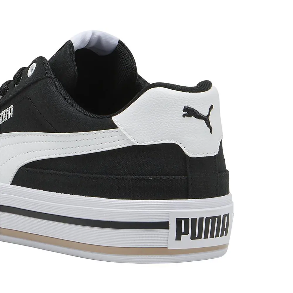 Puma shoes - PUMA Court Classic Vulcanized Formstrip Lace Up - 39635303 - Black 5