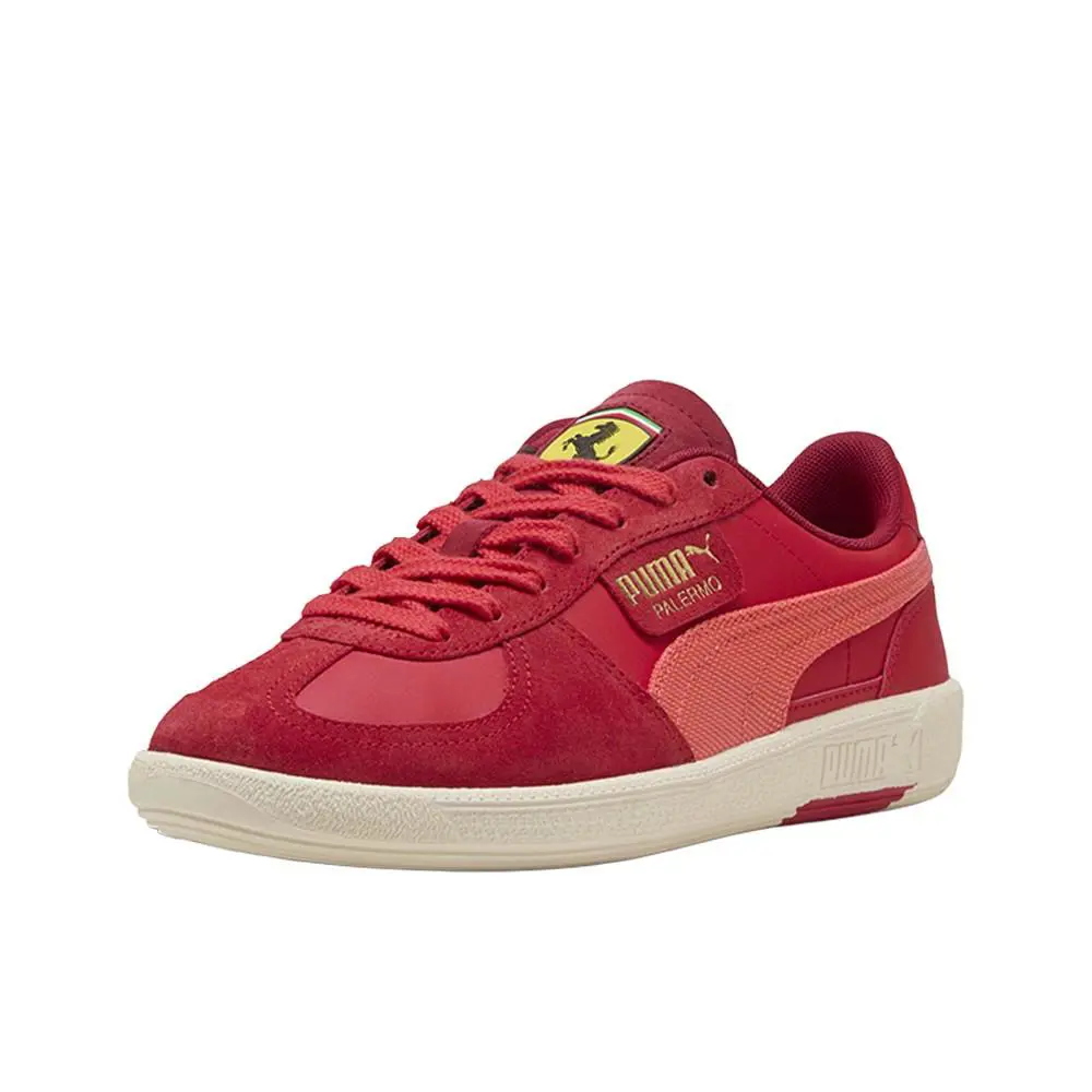 Puma shoes - PUMA Scuderia Ferrari Palermo Lace Up - 30871702 - Red 0
