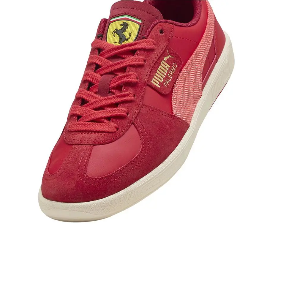 Puma shoes - PUMA Scuderia Ferrari Palermo Lace Up - 30871702 - Red 4