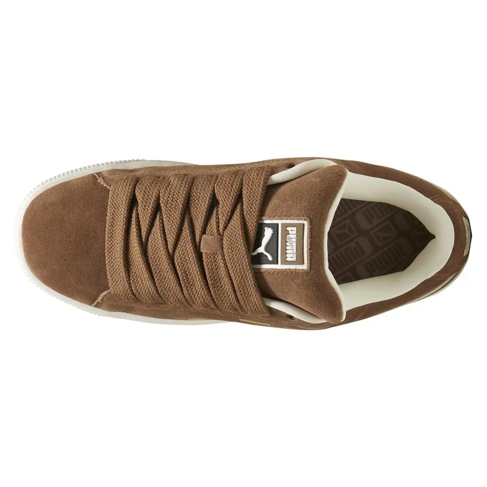 Puma shoes - PUMA Suede Xl Lace Up - 39520518 - Brown, White 8