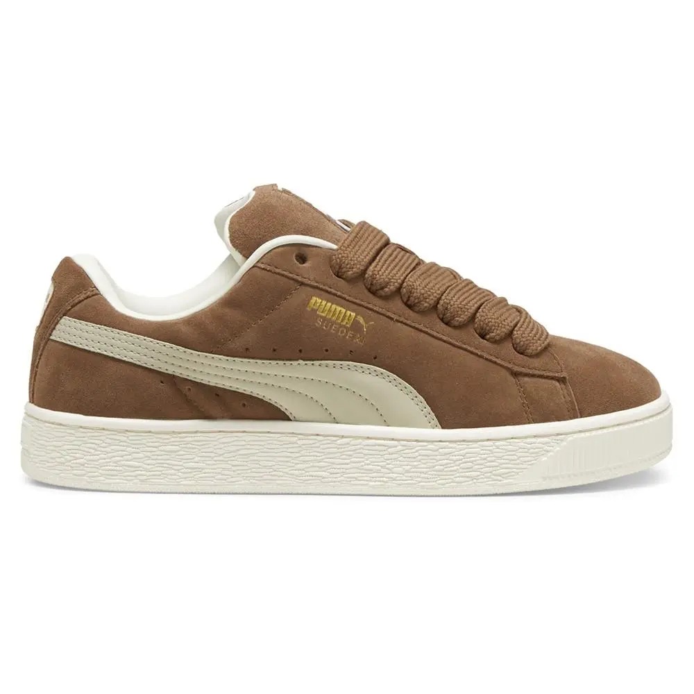 Puma shoes - PUMA Suede Xl Lace Up - 39520518 - Brown, White 5