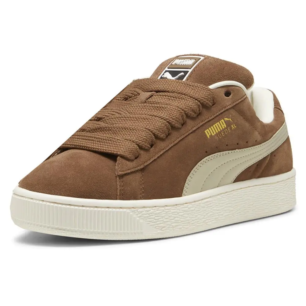 Puma shoes - PUMA Suede Xl Lace Up - 39520518 - Brown, White 6