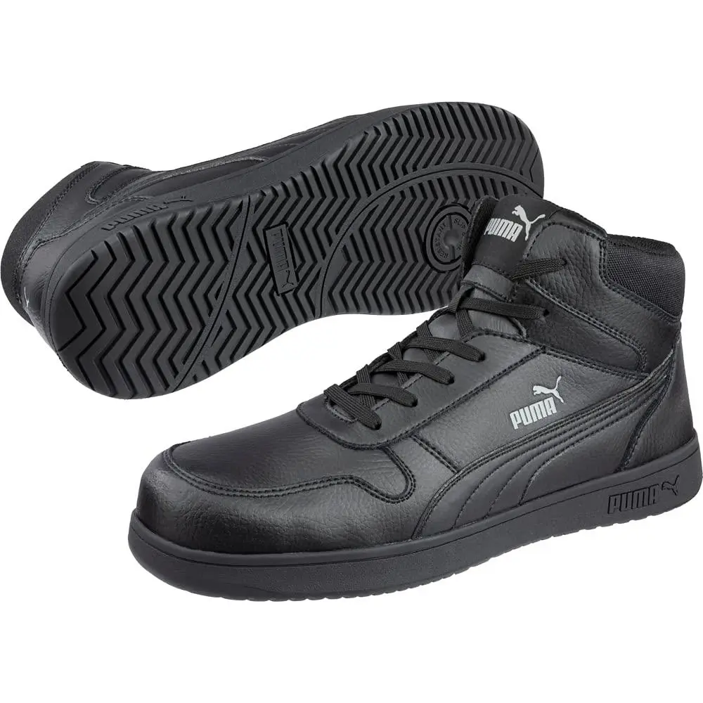 Puma shoes - 630085 - 640215 - black white red eh 16