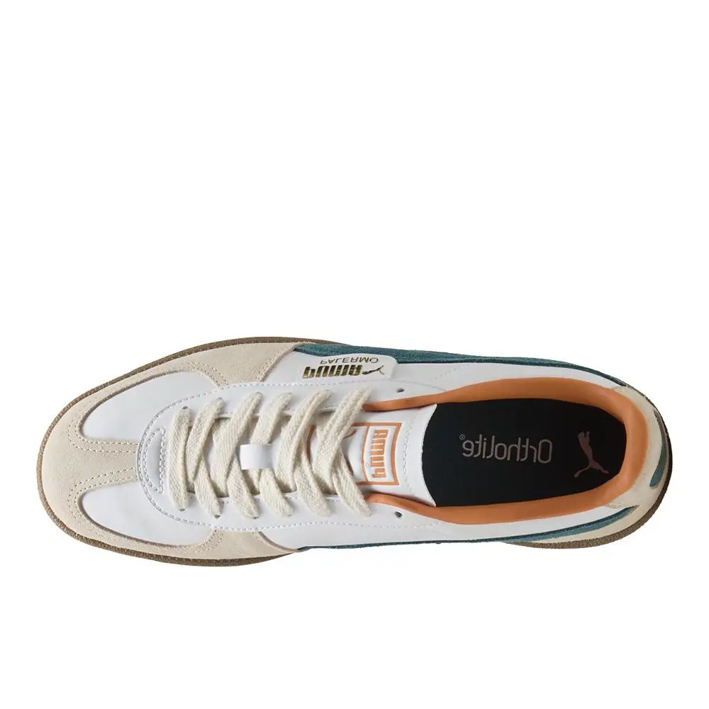 Puma shoes - PUMA Palermo Leather Lace Up - 39646426 - Beige 2