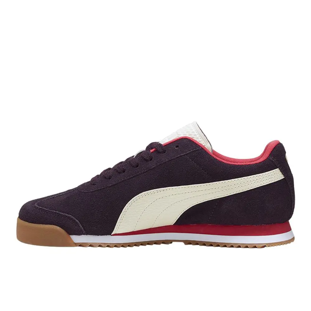 Puma shoes - PUMA Roma Suede Lace Up - 39863501 - Purple 1