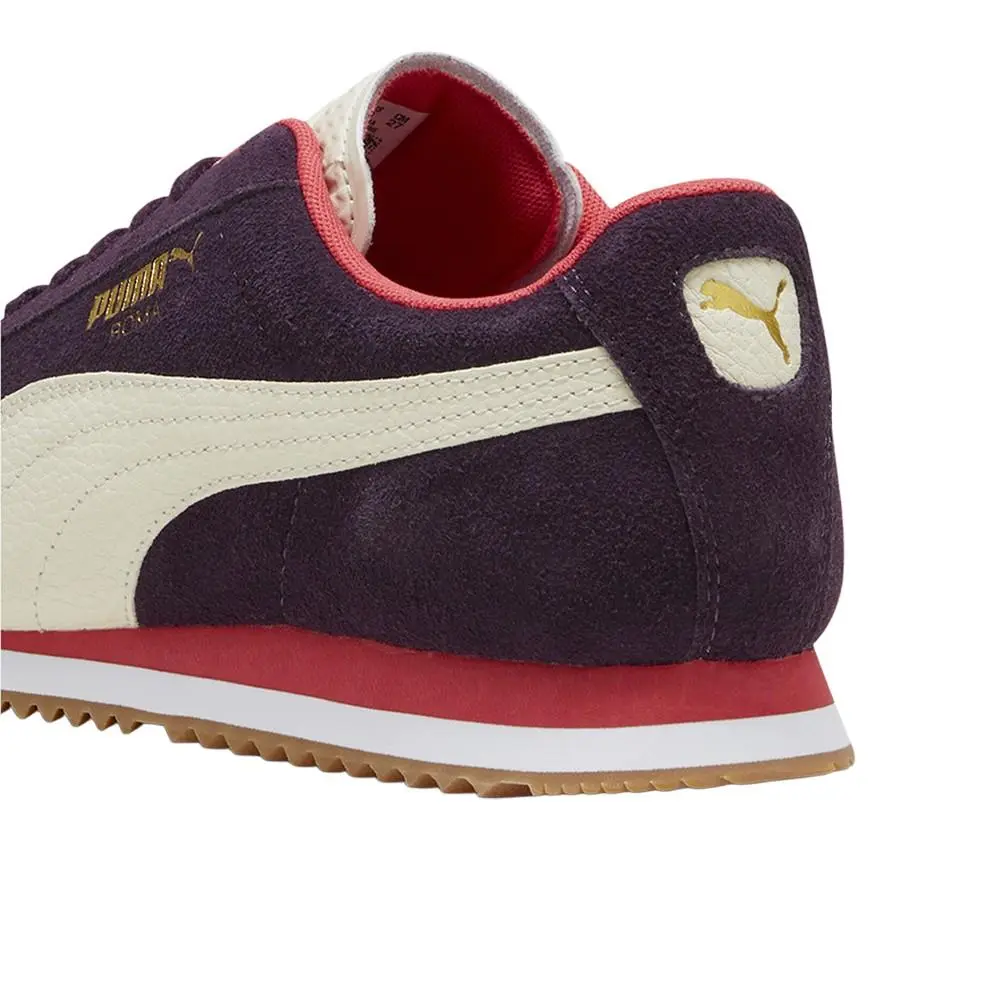Puma shoes - PUMA Roma Suede Lace Up - 39863501 - Purple 4