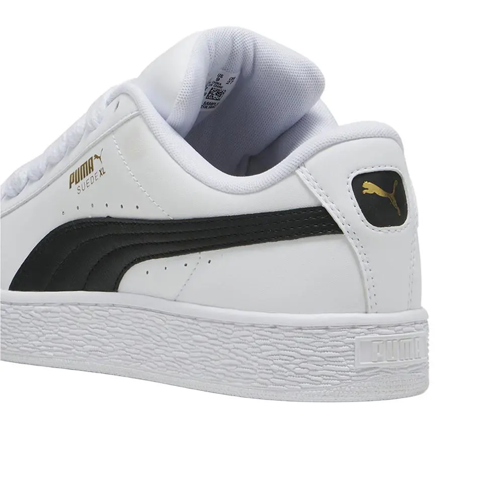 Puma shoes - PUMA Suede Xl Leather Lace Up - 39725502 - White 5