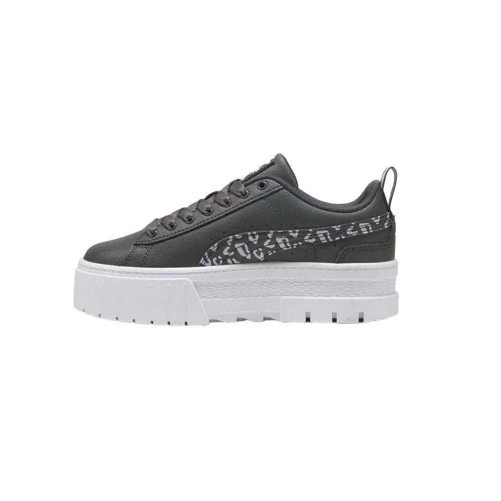 Puma shoes - PUMA Mayze Wild Lace Up  Youth - 38569616 - Grey 1