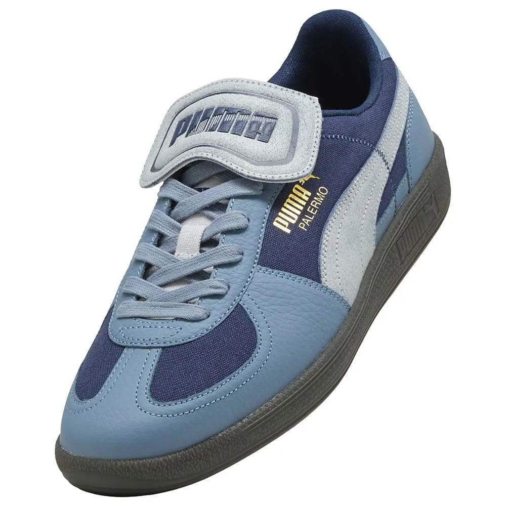 Puma shoes - PUMA Palermo Futbolito Lace Up - 40325801 - Blue 4